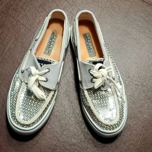 Sperry topsider Sequin Shoes Women's 5 Junior s